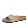 Birkenstock Madrid Big Buckle 1024140 wygodne zdrowotne damskie klapki