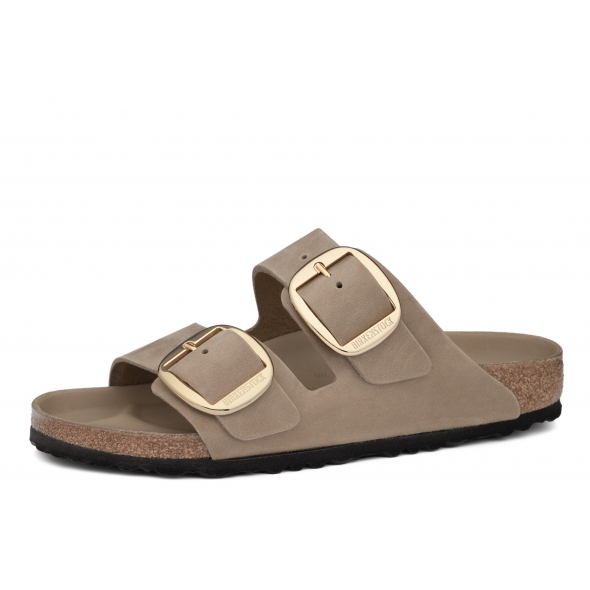 Birkenstock Arizona Big Buckle 1030382 wygodne skórzane damskie klapki