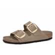 Birkenstock Arizona Big Buckle 1030382 wygodne skórzane damskie klapki