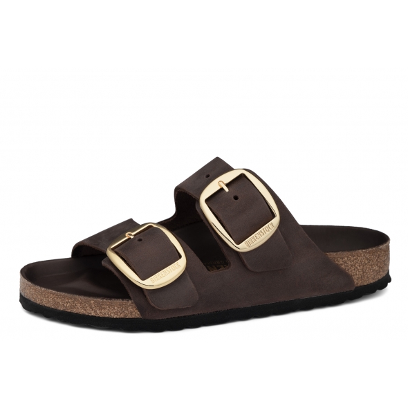 Birkenstock Arizona Big Buckle 1032886 wygodne skórzane damskie klapki