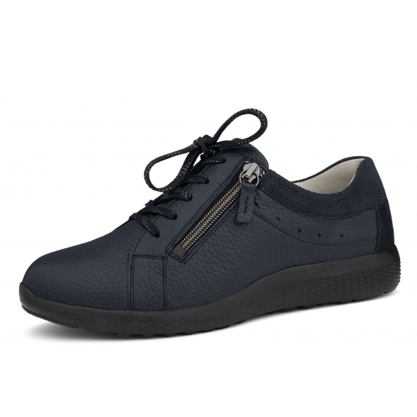 Waldlaufer K-Ira 634002 100 194 wygodne skórzane damskie półbuty