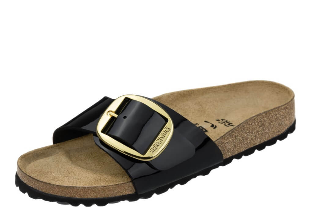 klapki birkenstock w kolorze czarnym