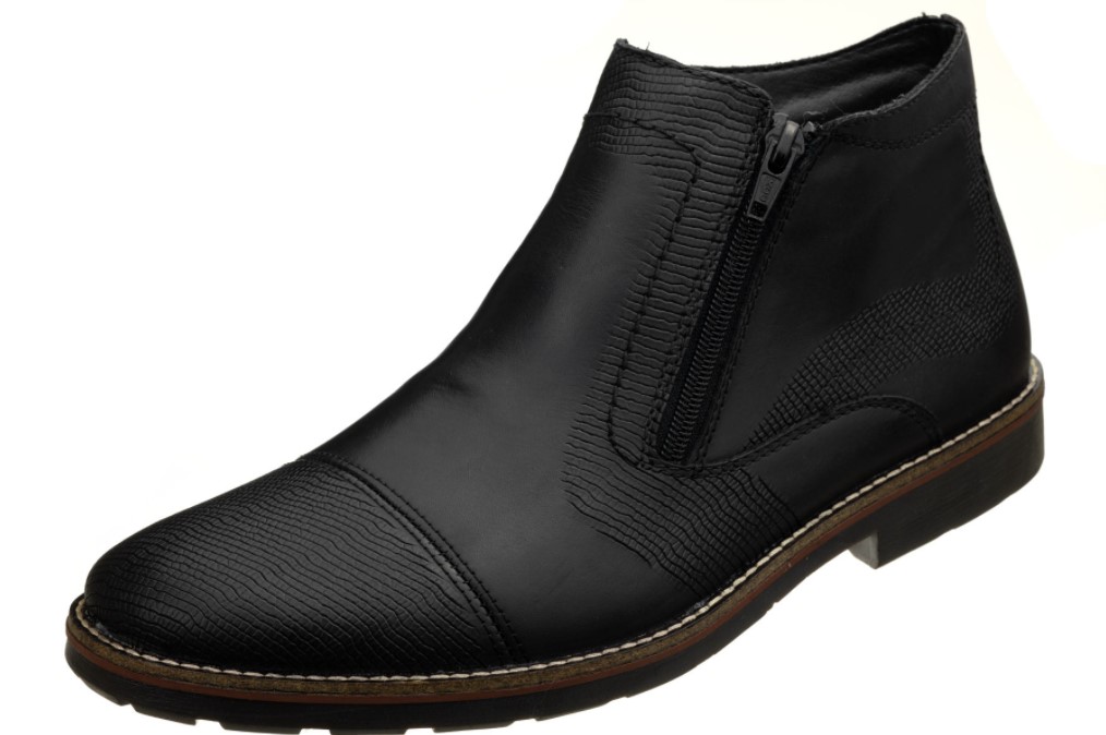 buty do pracy męskie w kolorze czarnym