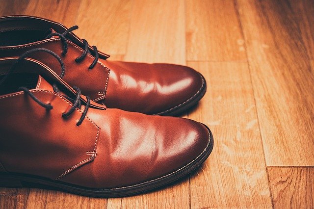 buty męskie robocze w kolorze brązowym