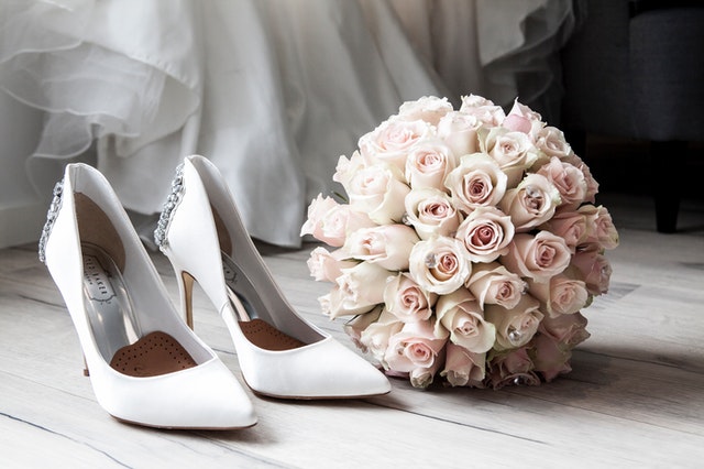 buty ślub białe